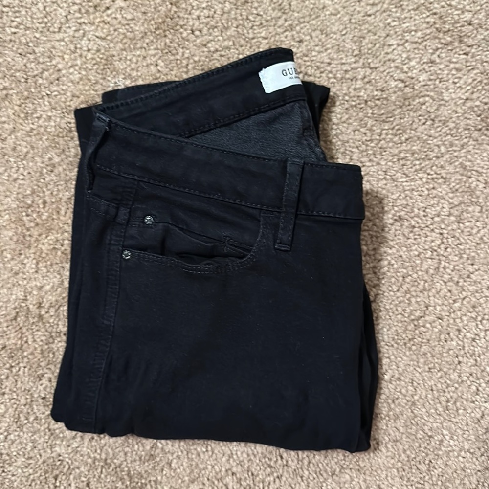 Guess - sexy curve black jeans